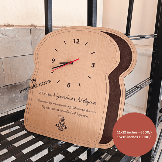 Bread SupaLoaf Backery wall clock