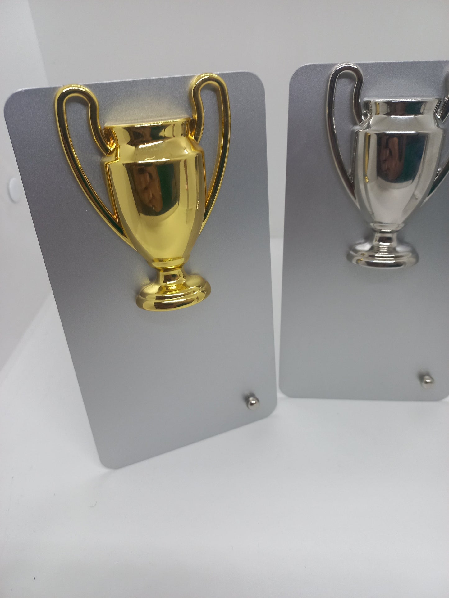 Metallic Trophy Plaque Gold/Silver/Bronze