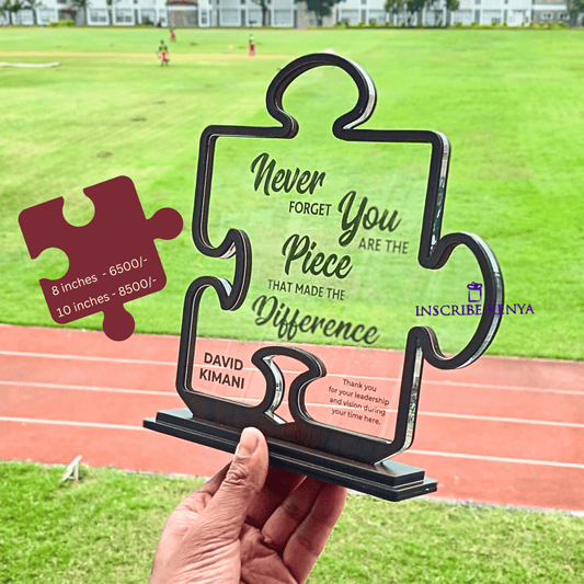 Acrylic Puzzle Plaque