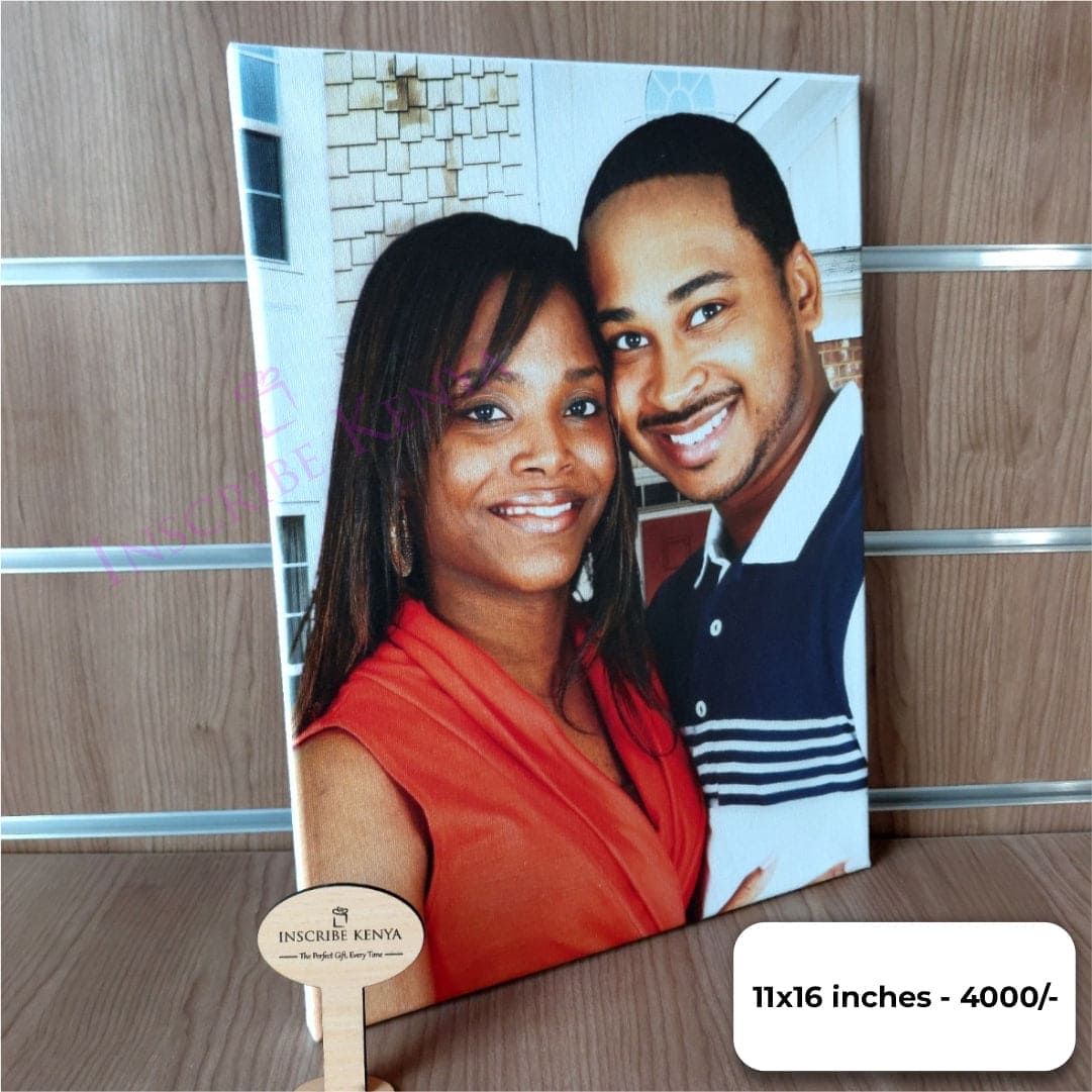 Personalized Photo Canvas Frame – Custom Printed Memory Canvas (A3 Size)