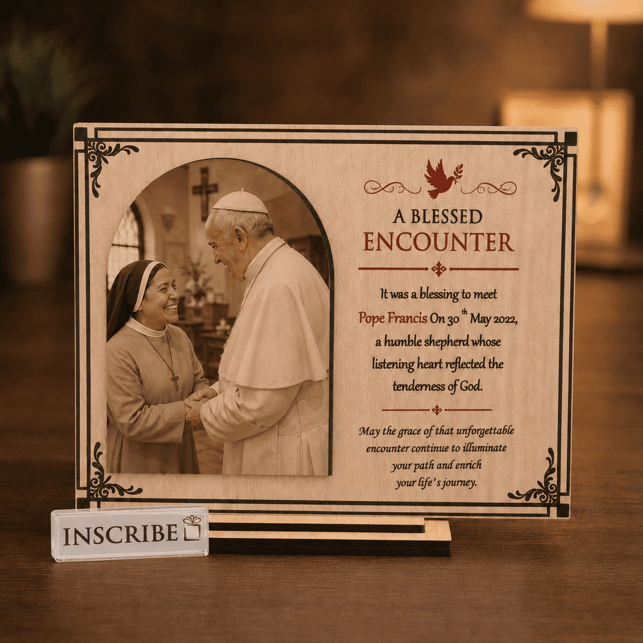 Personalized Photo Plaque Frame