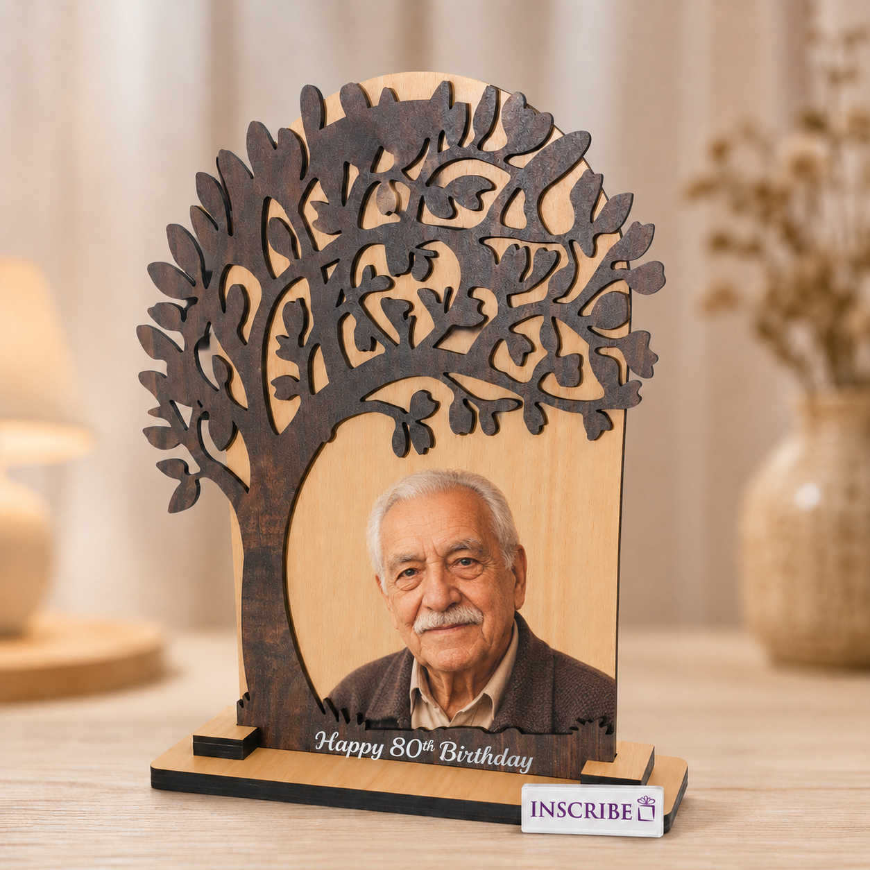 Personalized 80th Birthday Gift - Tree of Life