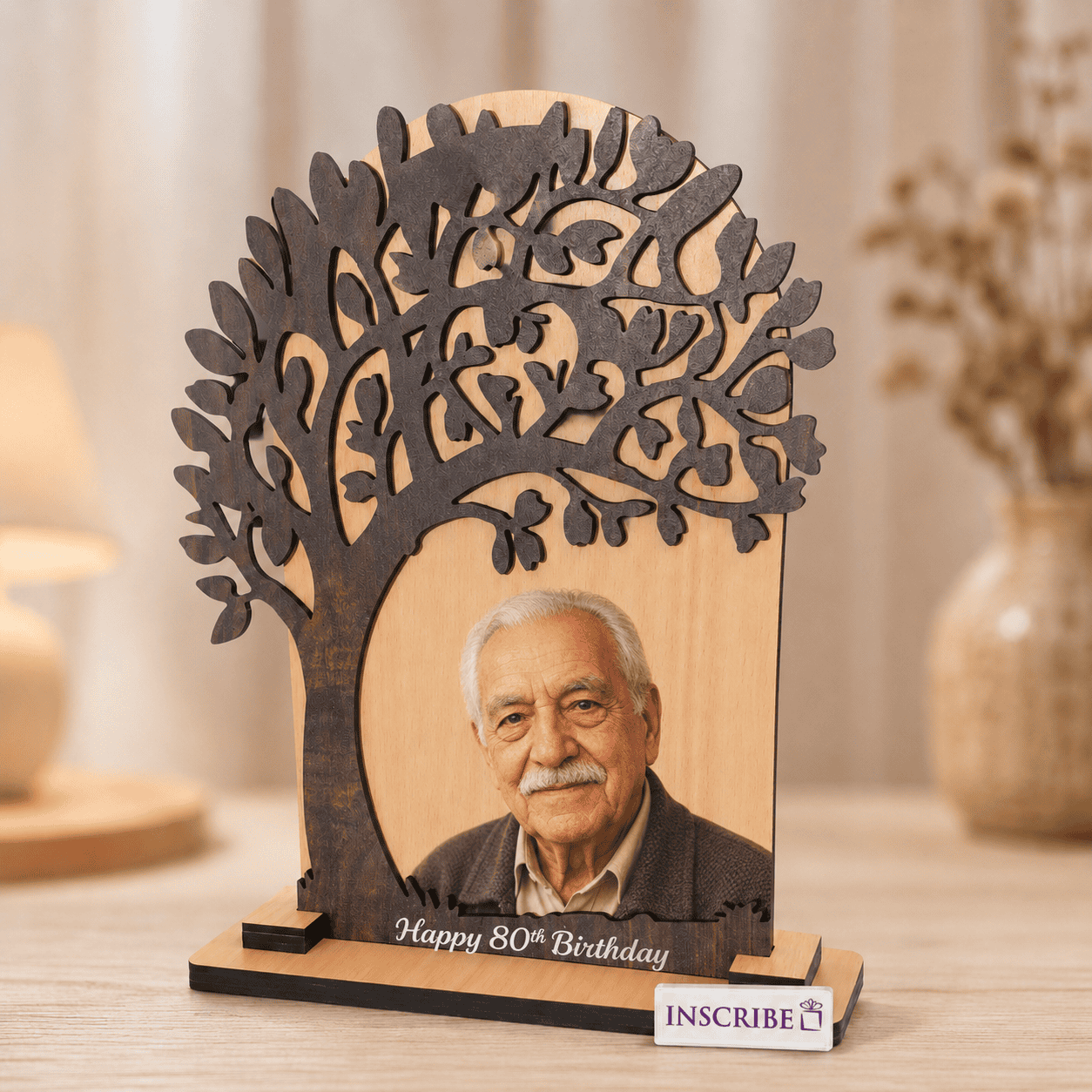 Personalized 80th Birthday Gift - Tree of Life