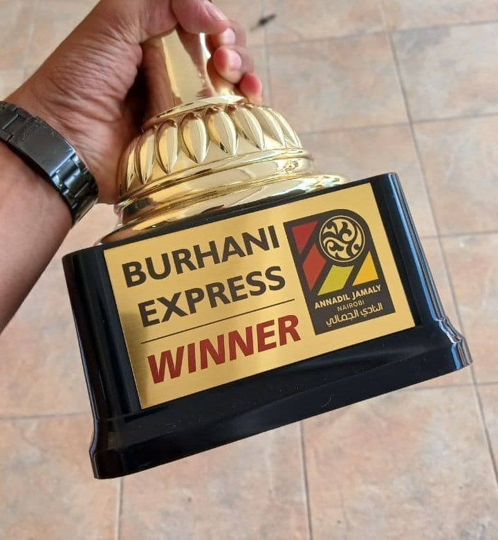 Cricket Bat Ball Metalic Carved Trophy Cup