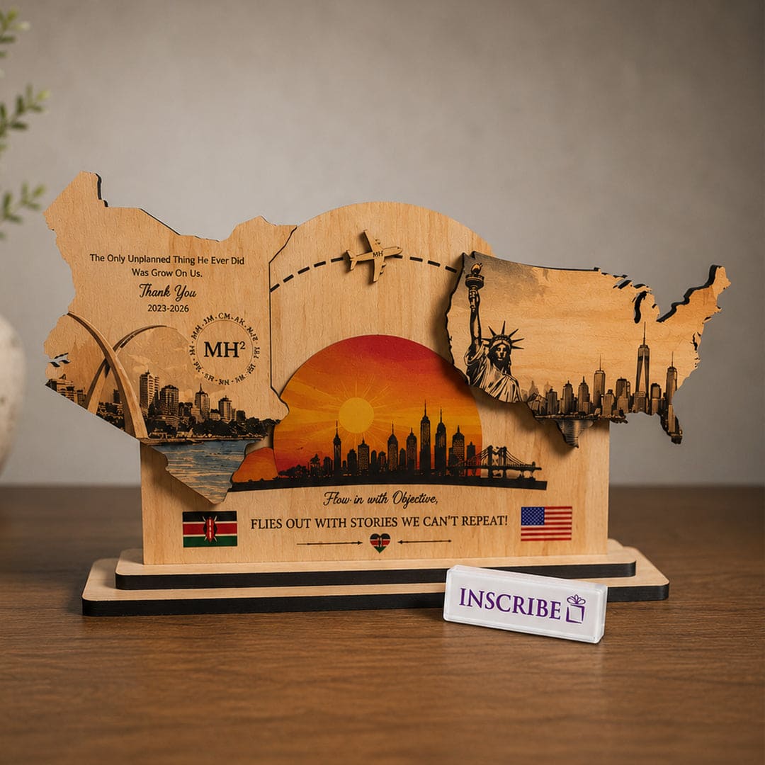 Personalized Farewell Keepsake Plaque