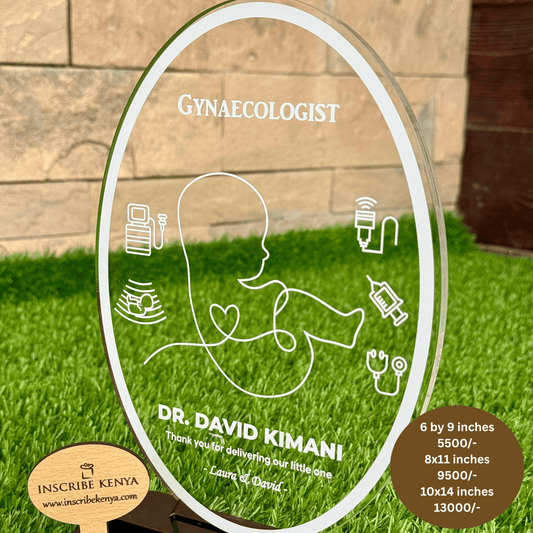 Gynecologist Oval Award.