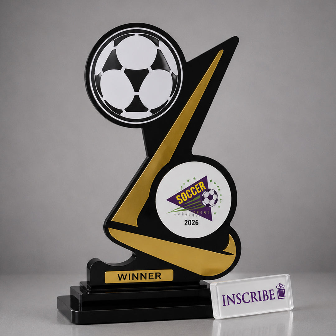 Personalized Soccer Champion Trophy Award