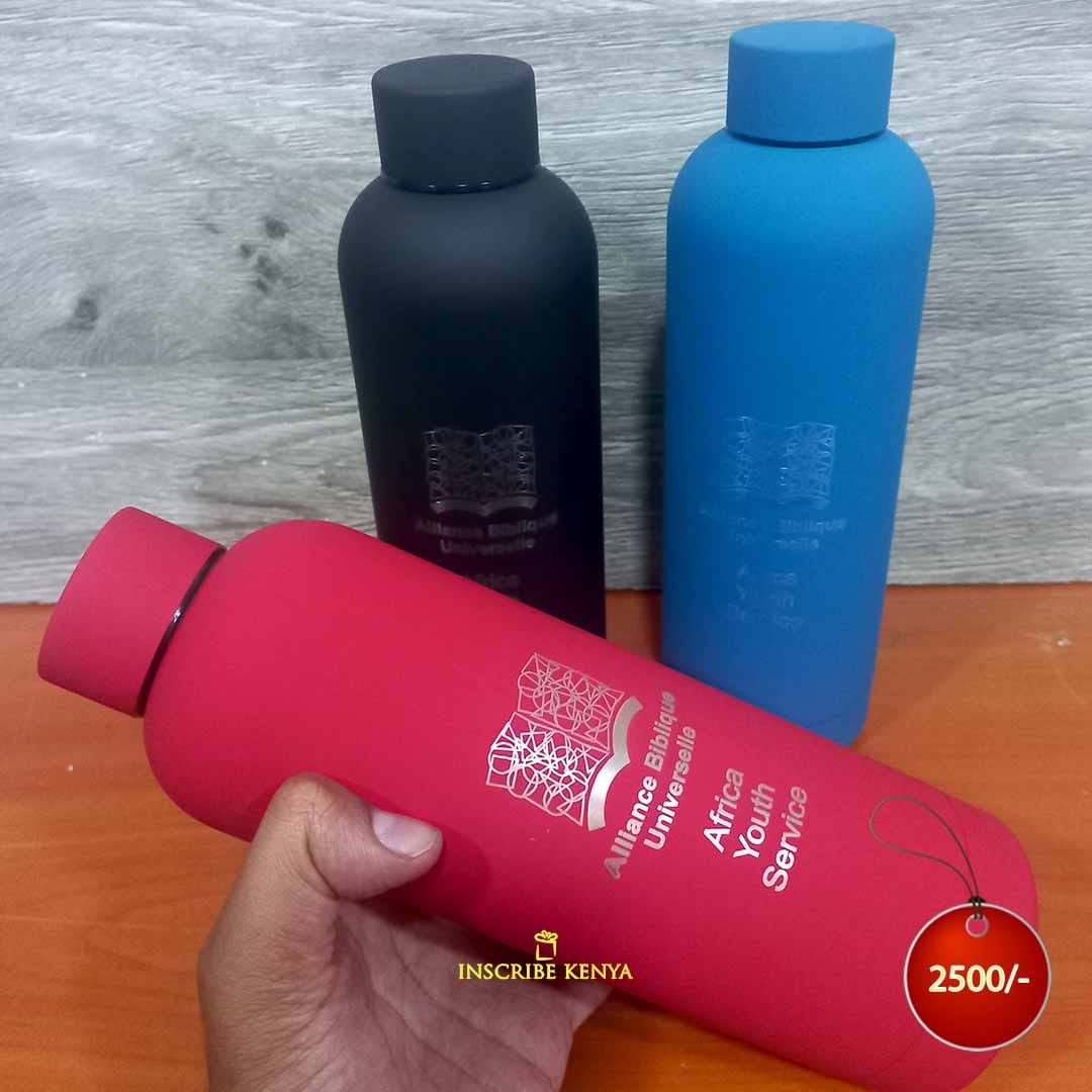 500ml Personalized Metallic Water Bottle