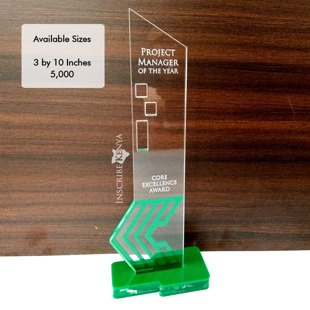 Acrylic Core Award/Tophy Plaque A013