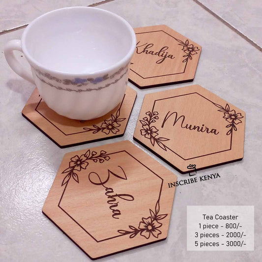 Hexagon Tea Coasters