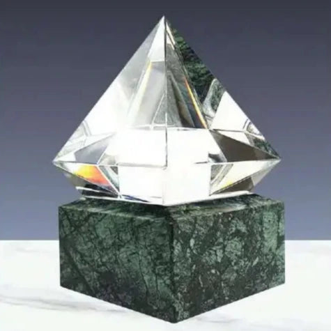 CR-50 Diamond Crystal Marble Award Trophy