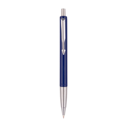 Parker Vector Standard Chrome Trim Ball Pen (Ink - Blue)