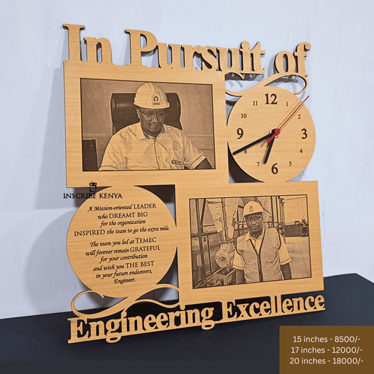 Engineering Theme Wall Clock.