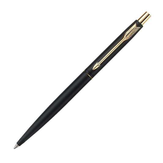 Parker Classic Matte Black GT Ball Pen, Golden color, 1 Count