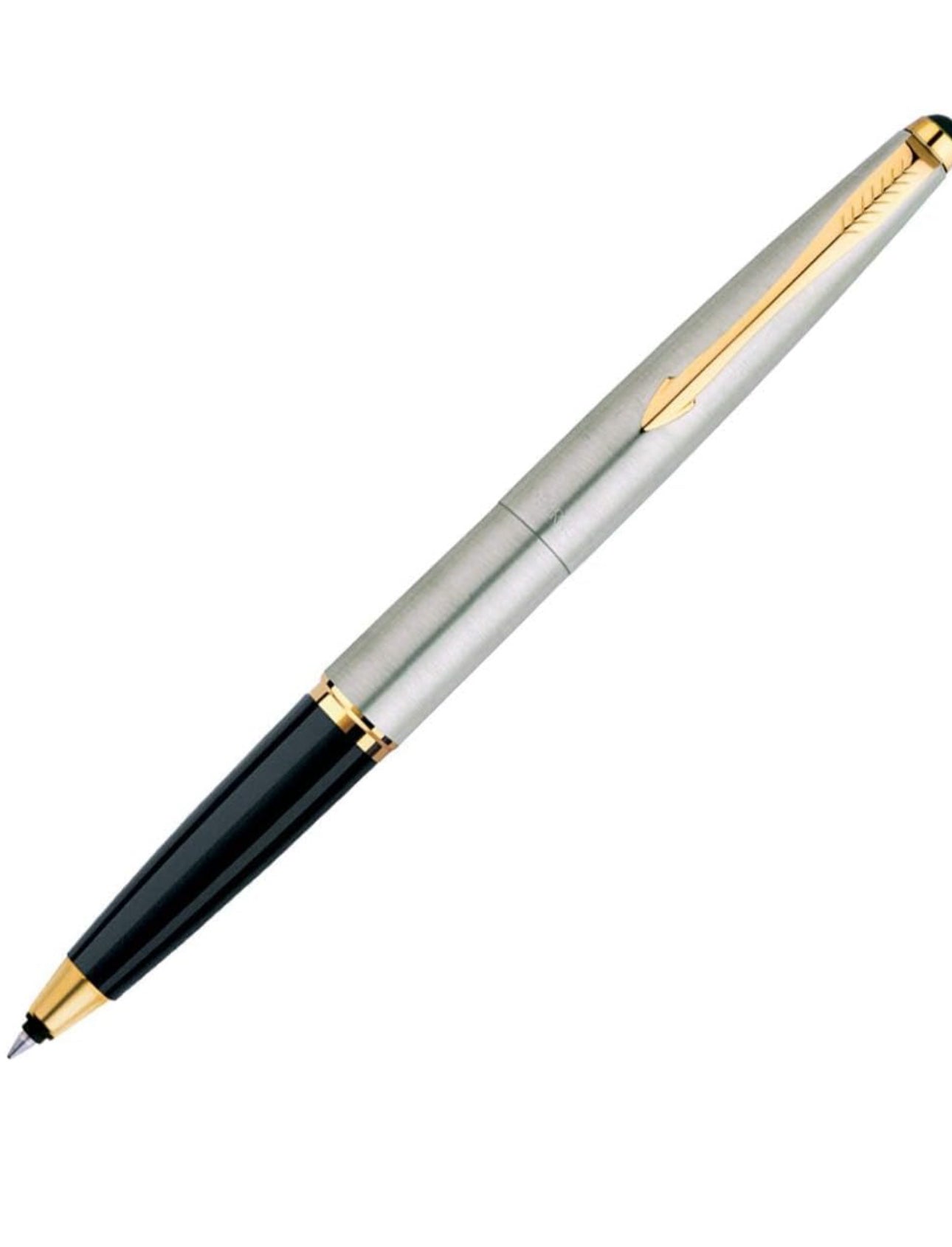 Parker Galaxy Standard Gold Trim Ball Pen - Black