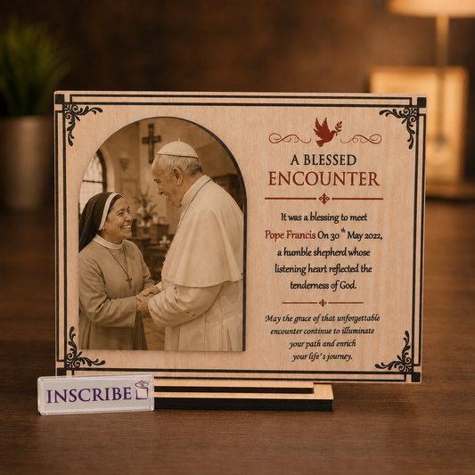 Personalized Photo Plaque Frame