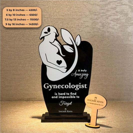 Gynecologist Appreciation Acrylic Award