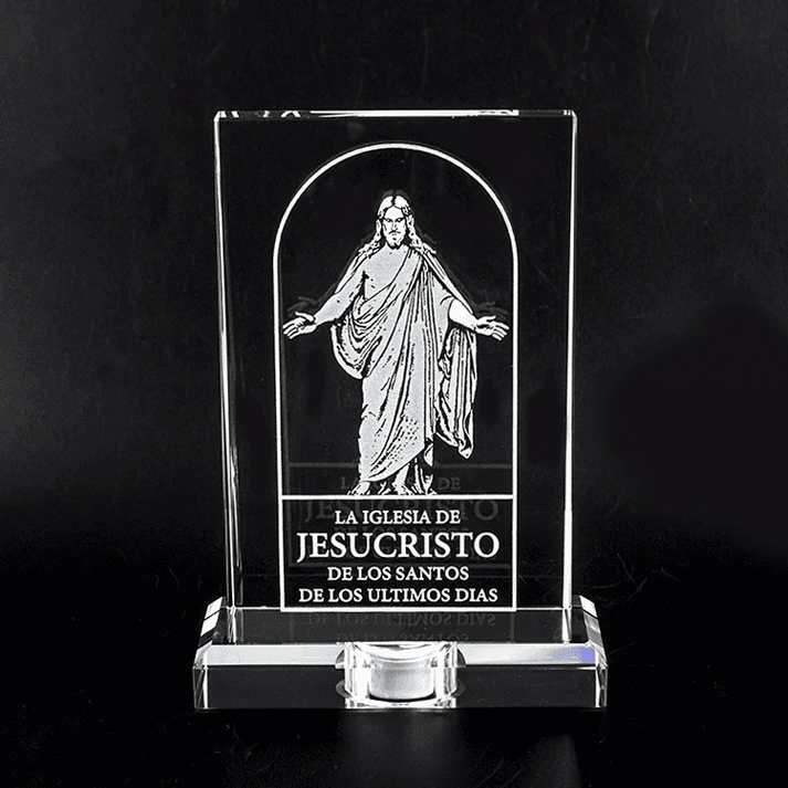 Led Lit Signs Trophe Tower LED Lighted Crystal Glass Award Trophy – InscribedGiftsKe