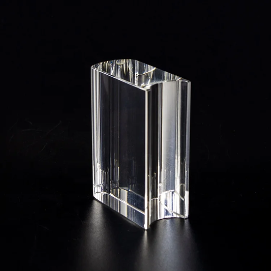 Bible Block Crystal Glass Award Trophy