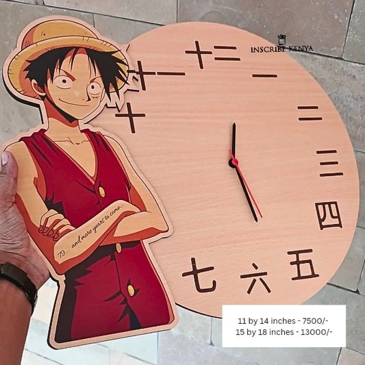 Monkey D. Luffy - One Piece Wall Clock - Japanese