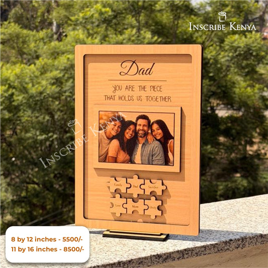 Dad Puzzle Plaque