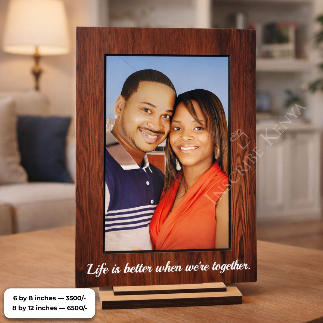 Personalized Acrylic Photo Frame Plaque