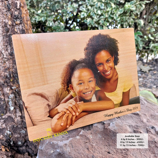 Elegant Wooden Colored Picture Frames - Inscribed Gifts Kenya