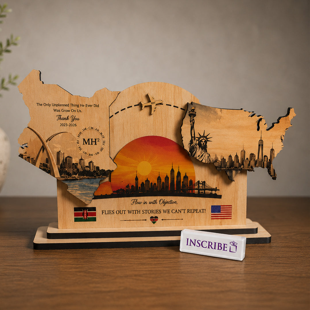 Personalized Farewell Keepsake Plaque