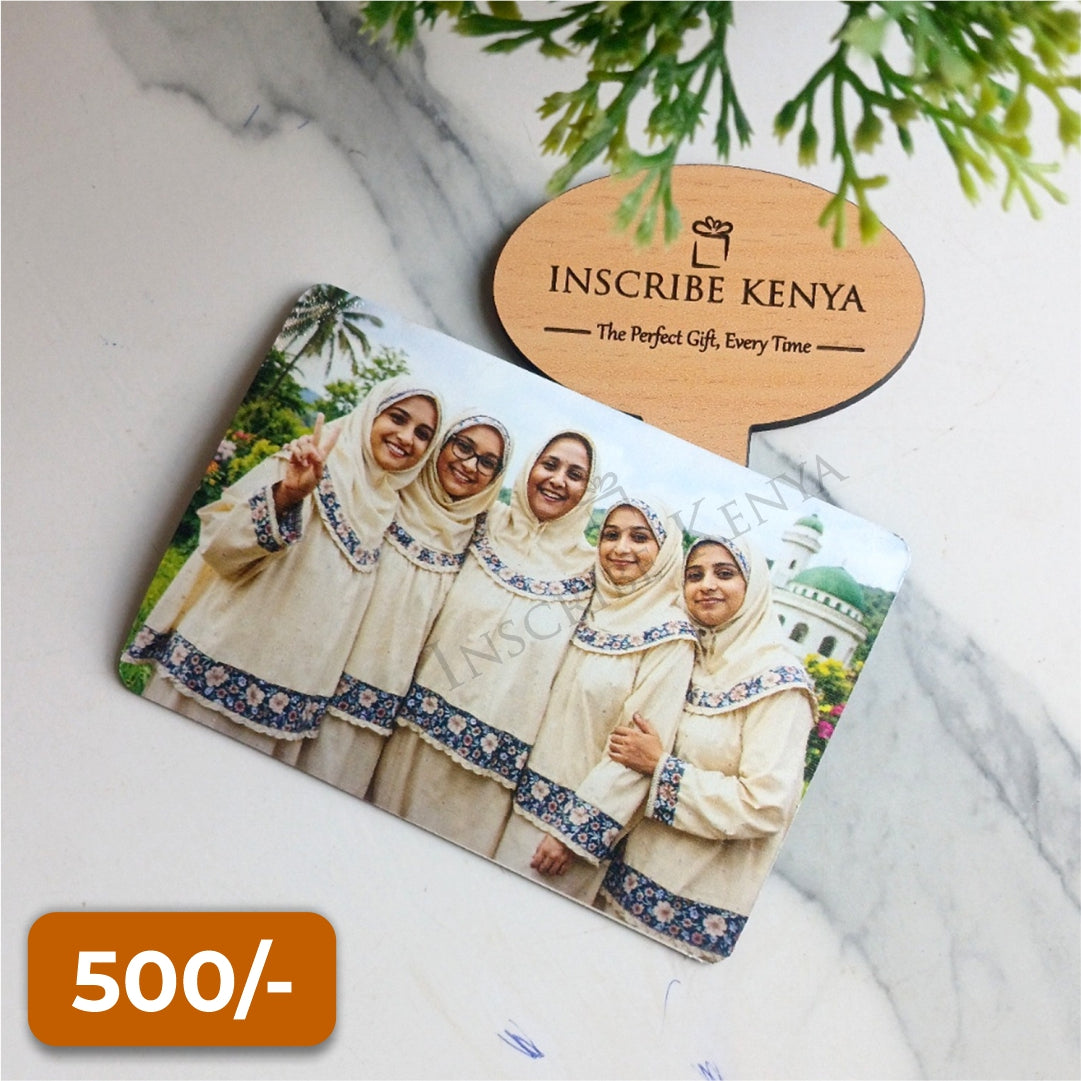 Personalized Photo Fridge Magnet – Custom Memory Magnet