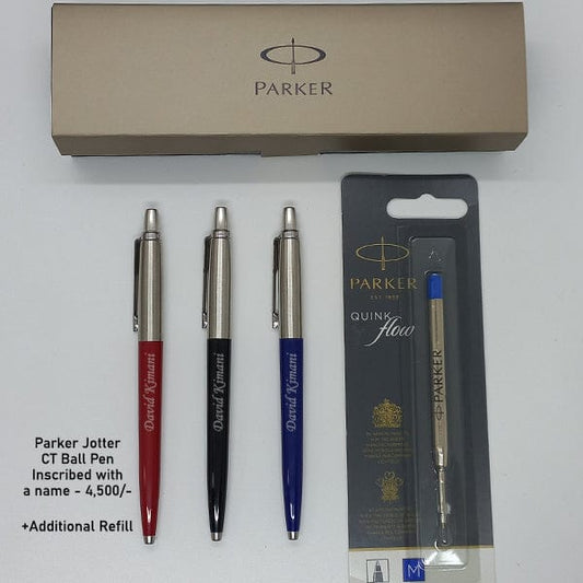 Parker Jotter Ball Pen + Additional Refill