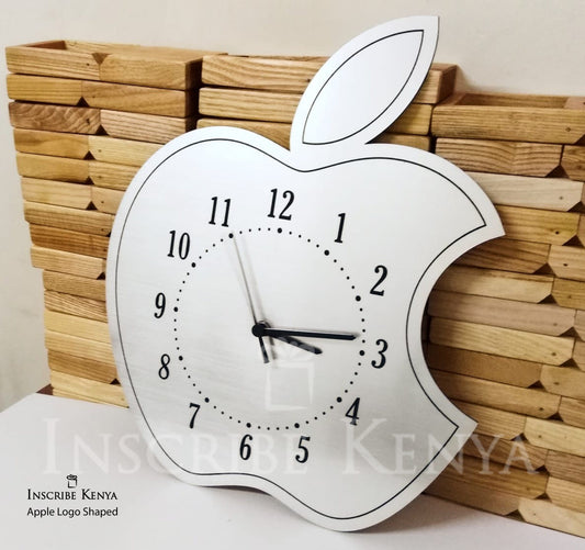 Apple Logo Acrylic Wall Clock