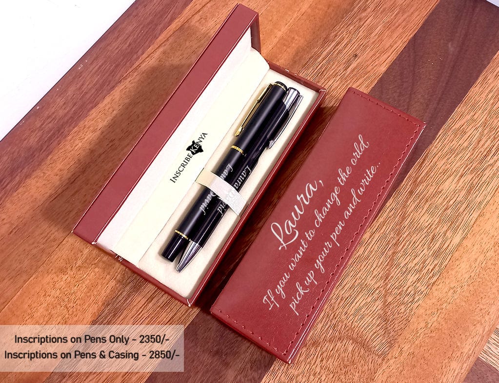 Silver / Gold Metalic Pen Set